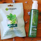 Swatch de camailya : Garnier bio, Garnier