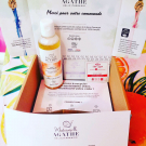 Swatch de July0039 : EAU MICELLAIRE SOIN DÉMAQUILLANT VISAGE & YEUX, Mademoiselle Agathe