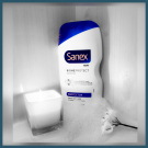 Swatch de Faerienne : Gel douche Dermo Protector, Sanex