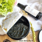 Swatch de Cecilie : Savon noir à l'huile d'olive et eucalyptus, Nectarome