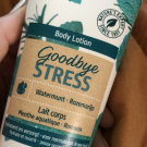 Swatch de endlessjune : Lait corps Goodbye Stress, Kneipp