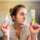 Swatch de mathilderdou : Soin global Normalina, Dermina