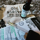 Swatch de Lylyne : Sérum Botanique Nuit Micro-Peel Peau Neuve de Saeve, Saeve