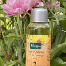 Swatch de vbeautyfashion : Huile de massage arnica, Kneipp