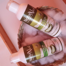 Swatch de Aminasah : Duo Nettoyant Visage Bio, NaturAloé