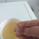 Swatch de miniwinnie : Gommage au Sucre Nacomi, MY Maquillage