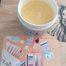 Swatch de miniwinnie : Gommage au Sucre Nacomi, MY Maquillage