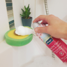 Swatch de Nathybintou : Mousse de douche fleurs de cerisier, Kneipp