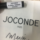 Swatch de Challeguen : Parfum et soin de Cheveux, JOCONDE