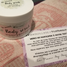 Swatch de Pam09 : Gommage au Sucre Nacomi, MY Maquillage