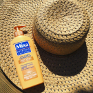 Swatch de Mulbc22 : Lait Corps Nourrissant - Effet Soleil, Mixa