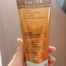 Swatch de Amandine2523 : Spray solaire SPF30, Cattier