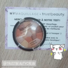Swatch de Arabelle : Blush & Highlighter BYS, MY Maquillage
