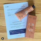 Swatch de Snupelathome : CASTANHA HANDCREME EKOS, Natura Brasil