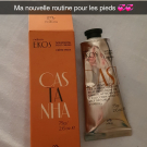 Swatch de Zazou_92 : Crèmes pieds Ekos Castanha, Natura Brasil