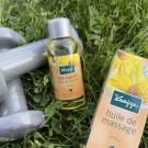 Swatch de Cecilec6h12 : Huile de massage arnica, Kneipp