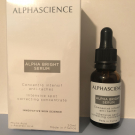 Swatch de nata33 : ALPHA BRIGHT SERUM de ALPHASCIENCE, ALPHASCIENCE FRANCE