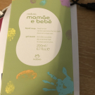 Swatch de Jessica.Sandmann@yahoo.de : BABY-WASCHGEL 2 IN 1 MAMAE E BEBE, Natura Brasil