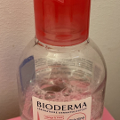 Swatch de GlamPinkShine : Créaline H2O Solution Micellaire Démaquillante, Bioderma