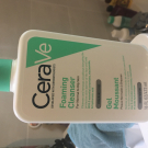 Swatch de Maellysss : CERAVE CREME LAVANTE HYDRATANTE PEAUX NORMALES A SECHES, CeraVe