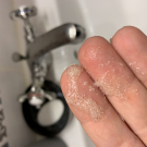 Swatch de Jularousse : Gommage Corps Éclat, Nuhanciam