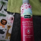 Swatch de Madame 38! : Mousse de douche fleurs de cerisier, Kneipp