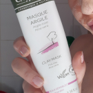 Swatch de Jeanne Raconte : Masque Argile Rose Aloe Vera, Cattier