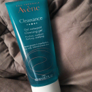 Swatch de GwenSb : Cleanance Gel nettoyant, Avène