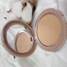 Swatch de Annafaitsonblog : Poudre compacte naturelle, Natorigin