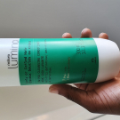 Swatch de Quiriane : Shampooing low poo pour cheveux frisés ou crépus Lumina, Natura Brasil