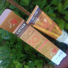 Swatch de Claire85 : Spray solaire SPF30, Cattier
