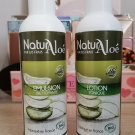 Swatch de Pinezoe : Duo Nettoyant Visage Bio, NaturAloé