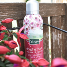 Swatch de Mathildesdiary_ : Mousse de douche fleurs de cerisier, Kneipp