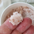 Swatch de manonjustmanon : Gommage au Sucre Nacomi, MY Maquillage