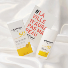 Swatch de Les bons plans de Noa : Fluide Ultra-Léger SPF50, Dermina