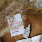 Swatch de Mlleremoise : Activateur d'Éclat Fortifiant Quotidien, Dermina