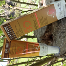 Swatch de share_testeuse : Spray solaire SPF30, Cattier