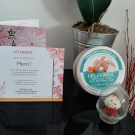 Swatch de Amandine63 : Crèmes corps satin aux AHA, Heliabrine