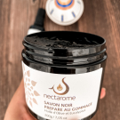 Swatch de lipstickmonster_fr : Savon noir à l'huile d'olive et eucalyptus, Nectarome