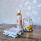 Swatch de flushmirabilis : EAU MICELLAIRE SOIN DÉMAQUILLANT VISAGE & YEUX, Mademoiselle Agathe