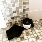 Swatch de Elsajv : Savon noir à l'huile d'olive et eucalyptus, Nectarome