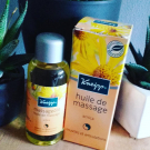 Swatch de Valérie76000 : Huile de massage arnica, Kneipp