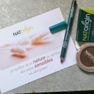 Swatch de Fleur-Rose : Crayon liner yeux, Natorigin