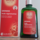Swatch de marsolo : Huile Régéneratrice à la Grenade, Weleda