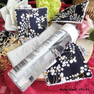 Swatch de Cecilie : Boîtes de 6 lingettes démaquillantes lavables BIO, Le Petit Carré Français