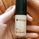 Swatch de endlessjune : Fond de Teint Great Cover Bell, MY Maquillage