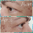 Swatch de Machu Picchunette : Sérum Botanique Nuit Micro-Peel Peau Neuve de Saeve, Saeve