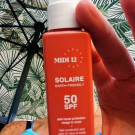 Swatch de Miss-zzr : Huile protectrice solaire SPF 50, MIDI12