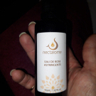 Swatch de les petits trésors d'andivone : Eau de rose 50mL, Nectarome