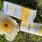 Swatch de yukatestpdt : Fluide Ultra-Léger SPF50, Dermina